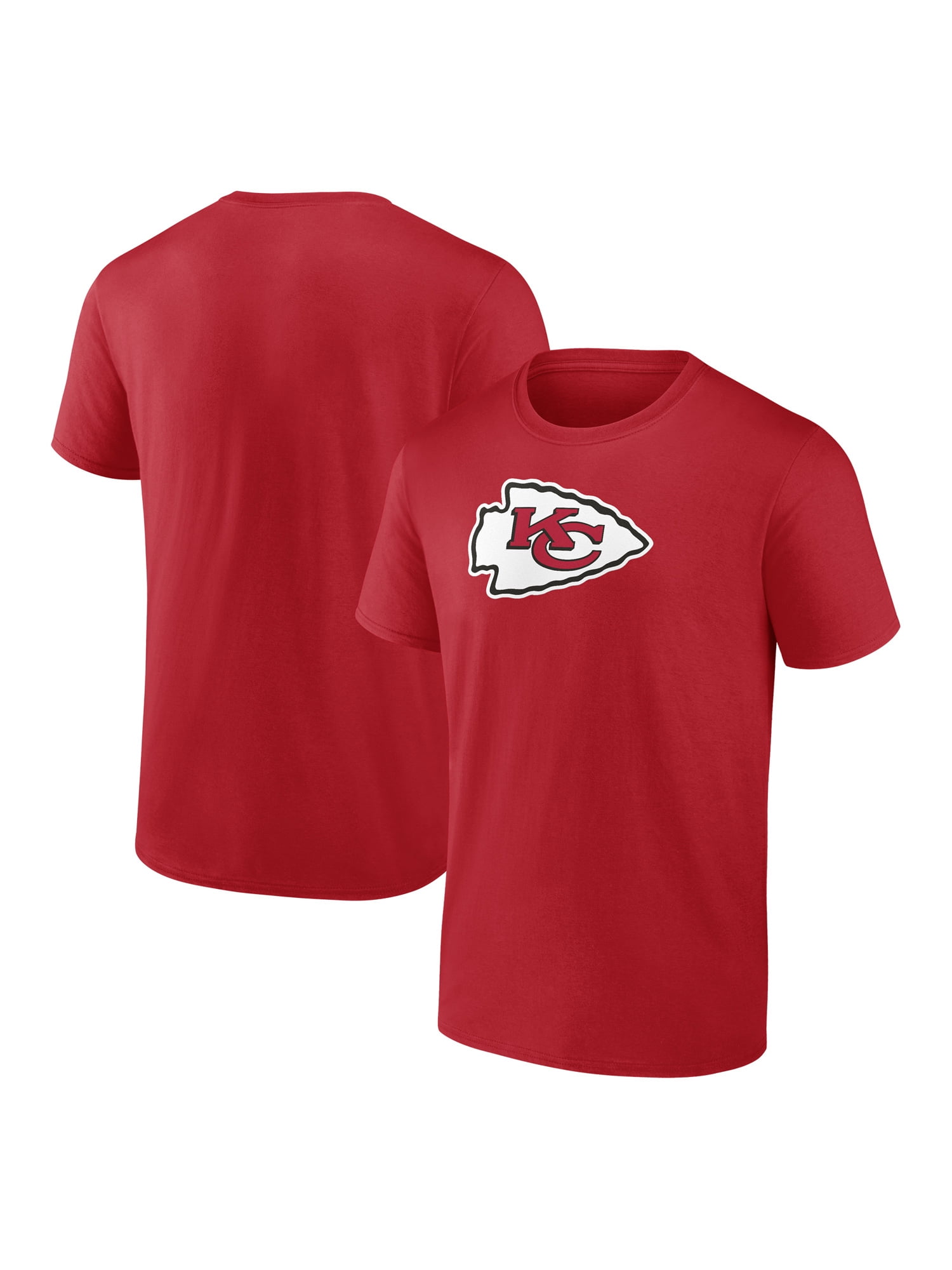 NFL Kansas City Chiefs Men's Cotton Red Short Sleeve T-Shirt