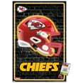 thumbnail image 1 of NFL Kansas City Chiefs - Neon Helmet 23 Wall Poster with Pushpins, 22.375" x 34", 1 of 4