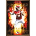 thumbnail image 1 of NFL Kansas City Chiefs - Patrick Mahomes II 18 Wall Poster, 14.725" x 22.375", Framed, 1 of 6