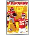 thumbnail image 1 of NFL Kansas City Chiefs - Patrick Mahomes II 20 Wall Poster, 22.375" x 34", Framed, 1 of 6