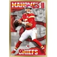 thumbnail image 1 of NFL Kansas City Chiefs - Patrick Mahomes II 22 Wall Poster, 14.725" x 22.375" Framed, 1 of 6