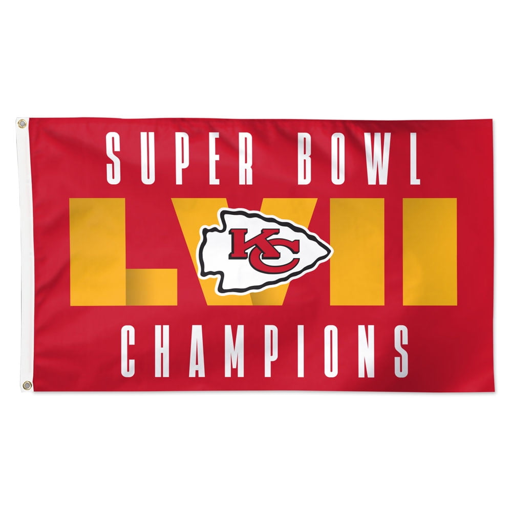 NFL Kansas City Chiefs Super Bowl 57 Champion 3' x 5' Deluxe Flag