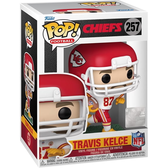 NFL - Kansas City Chiefs Travis Kelce (Away) Funko Pop! Vinyl Figure #257