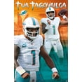 thumbnail image 1 of NFL Miami Dolphins - Tua Tagovailoa 24 Wall Poster, 22.375" x 34", 1 of 3
