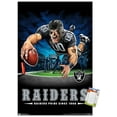 thumbnail image 1 of NFL Las Vegas Raiders – End Zone 20 Wall Poster, 22.375" x 34", 1 of 3