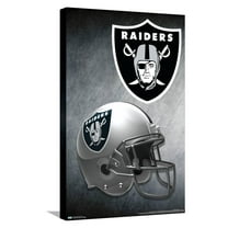 NFL Las Vegas Raiders – Helmet 20 Canvas Wall Poster, 14.725" x 22.375"