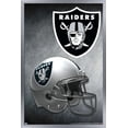thumbnail image 1 of NFL Las Vegas Raiders – Helmet 20 Wall Poster, 14.725" x 22.375", Framed, 1 of 3