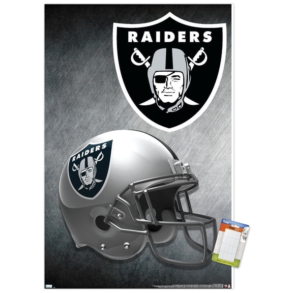 NFL Las Vegas Raiders – Helmet 20 Wall Poster, 14.725" x 22.375"