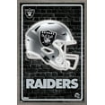 thumbnail image 1 of NFL Las Vegas Raiders - Neon Helmet 23 Wall Poster, 14.725" x 22.375" Framed, 1 of 5