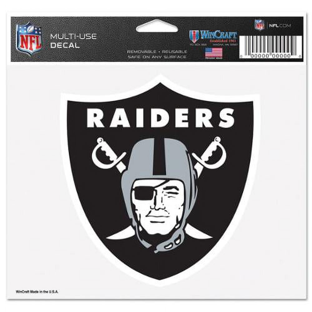 NFL Las Vegas Raiders Prime 4.5" x 6" Multi-Use Decal