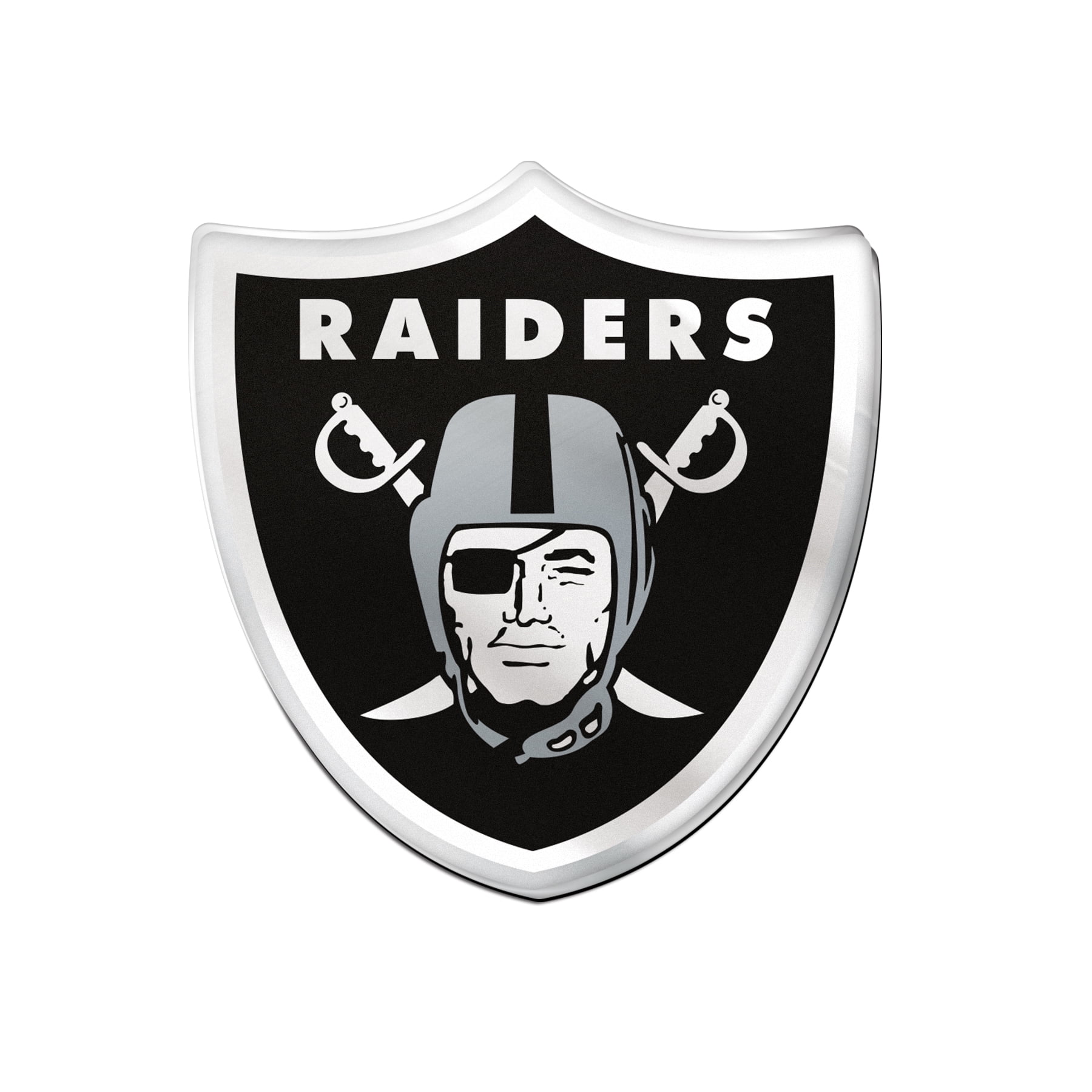 NFL Las Vegas Raiders Prime Metallic Auto Emblem - Walmart.com