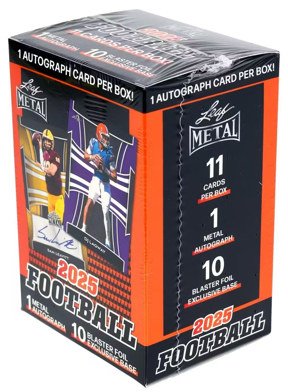 2025 Leaf Metal Football Blaster Box
