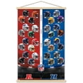 thumbnail image 1 of NFL League - Helmets 22 Wall Poster with Magnetic Frame, 22.375" x 34", 1 of 6
