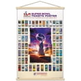 thumbnail image 1 of NFL League - Super Bowl LVI - Tickets Wall Poster with Magnetic Frame, 22.375" x 34", 1 of 6