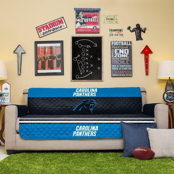 NFL Licensed Furniture Protector Polyester Sofa Couch Cover