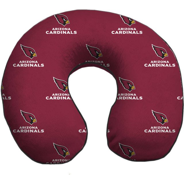 NFL Licensed Memory Foam UNeck Travel Pillow, Arizona Cardinals