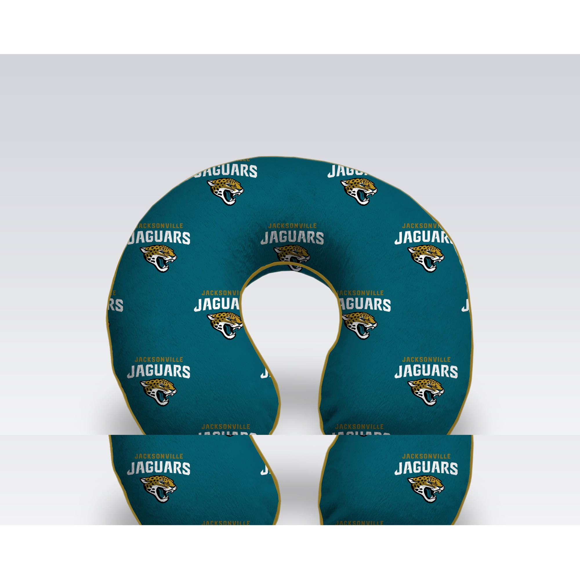 NFL Licensed Memory Foam U Neck Travel Pillow Jacksonville Jaguars Walmart