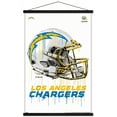 thumbnail image 1 of NFL Los Angeles Chargers - Drip Helmet 20 Wall Poster with Magnetic Frame, 22.375" x 34", 1 of 5