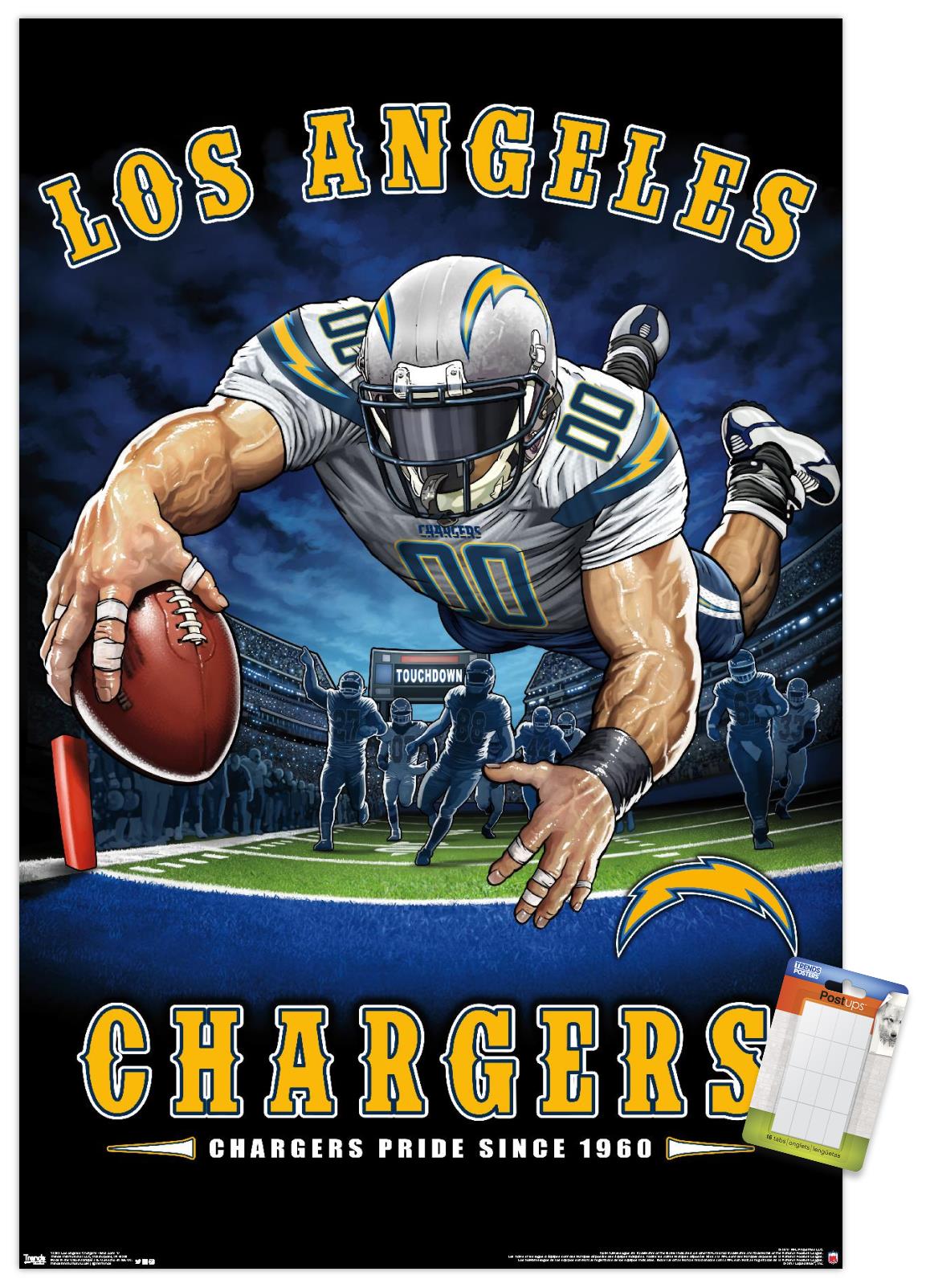 NFL Los Angeles Chargers - End Zone 17 - image 1 of 5