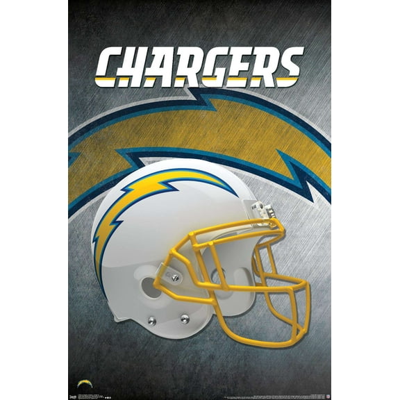 NFL Los Angeles Chargers - Helmet 19 Wall Poster, 14.725" x 22.375"