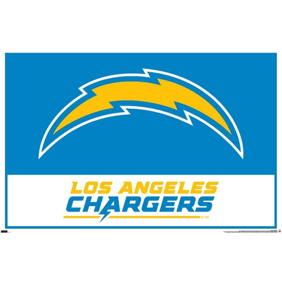 NFL Los Angeles Chargers - Logo 21 Wall Poster, 22.375" x 34"