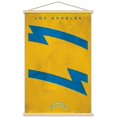 thumbnail image 1 of NFL Los Angeles Chargers - Logo 25 Wall Poster with Magnetic Frame, 22.375" x 34", 1 of 5