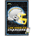 thumbnail image 1 of NFL Los Angeles Chargers - Neon Helmet 23 Wall Poster, 22.375" x 34", 1 of 5