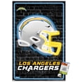 thumbnail image 1 of NFL Los Angeles Chargers - Neon Helmet 23 Wall Poster with Pushpins, 22.375" x 34", 1 of 4