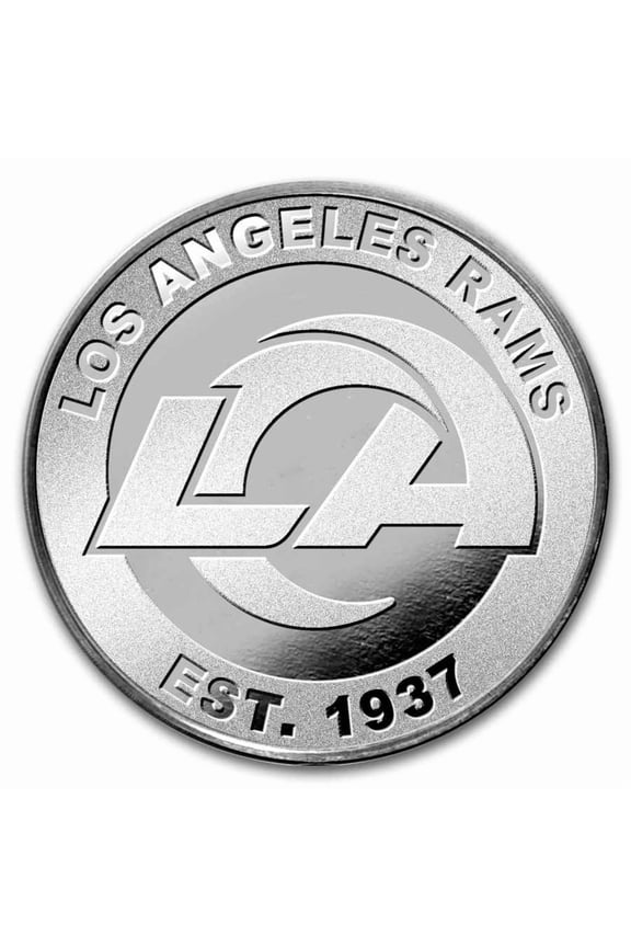 Los Angeles Rams 1 oz Silver Round