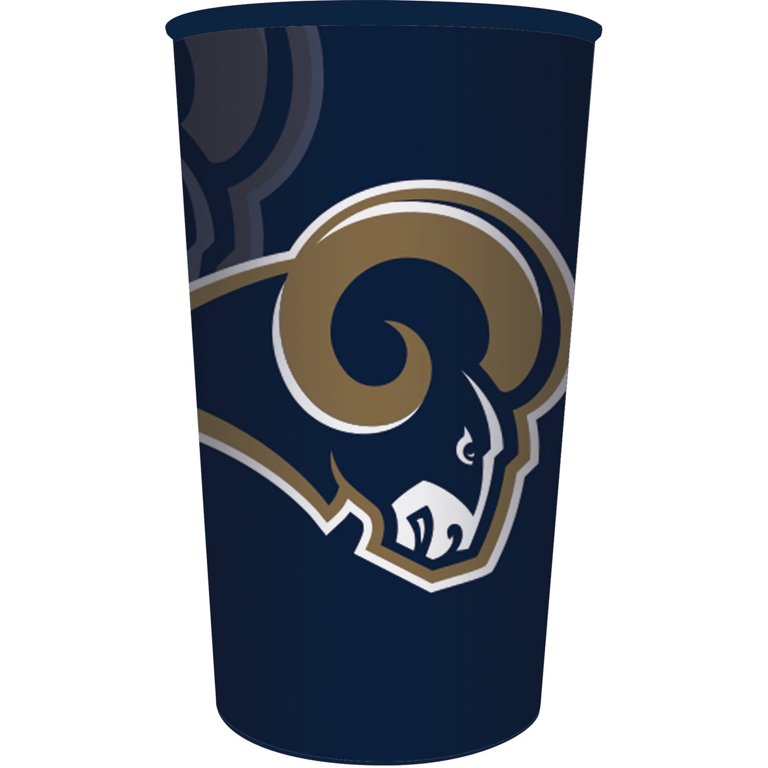 Nfl Los Angeles Rams Plastic Cups - 24 Ct.