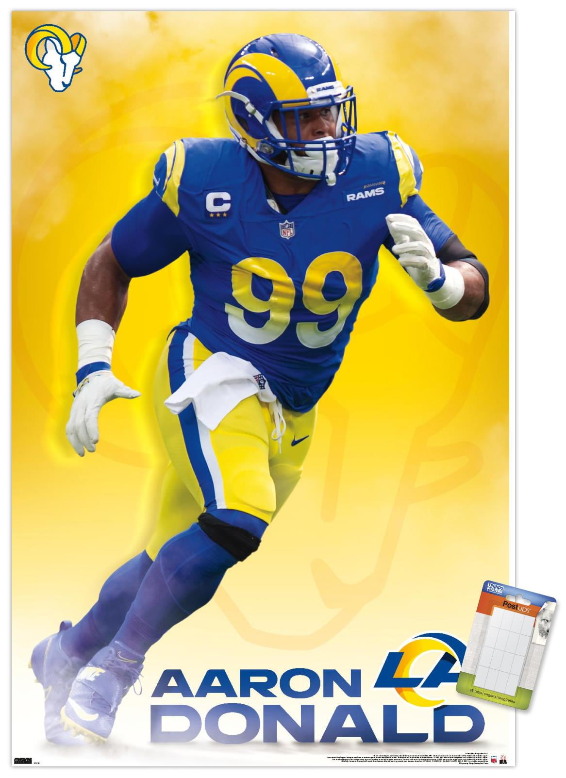 Los Angeles Rams Aaron Donald Cover by Sports Illustrated