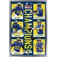 thumbnail image 1 of NFL Los Angeles Rams - Commemorative Super Bowl LVI Champions Wall Poster, 1 of 6