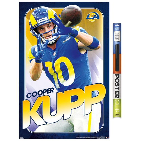 NFL Los Angeles Rams - Cooper Kupp 22 Wall Poster, 22.375" x 34"