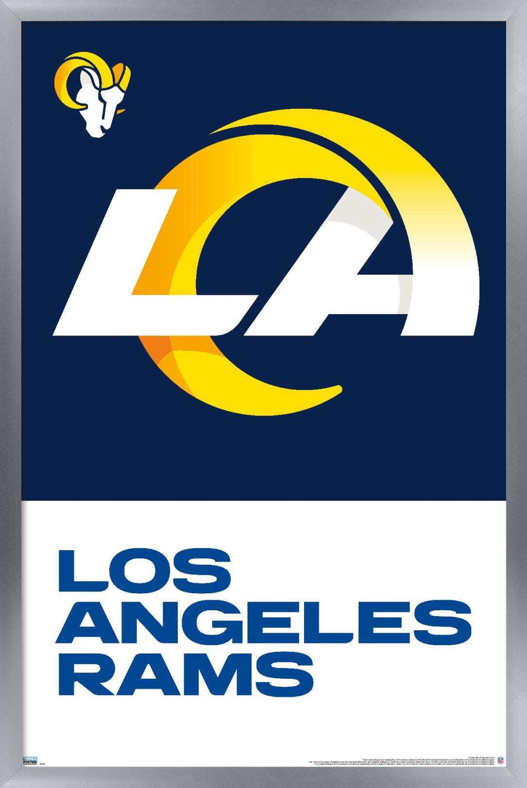 NFL Los Angeles Rams - Logo 20 Wall Poster, 14.725
