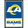 thumbnail image 1 of NFL Los Angeles Rams - Logo 21 Wall Poster, 14.725" x 22.375", Framed, 1 of 3