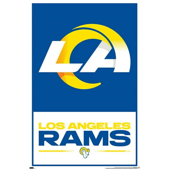 NFL Los Angeles Rams - Logo 21 Wall Poster, 14.725" x 22.375"