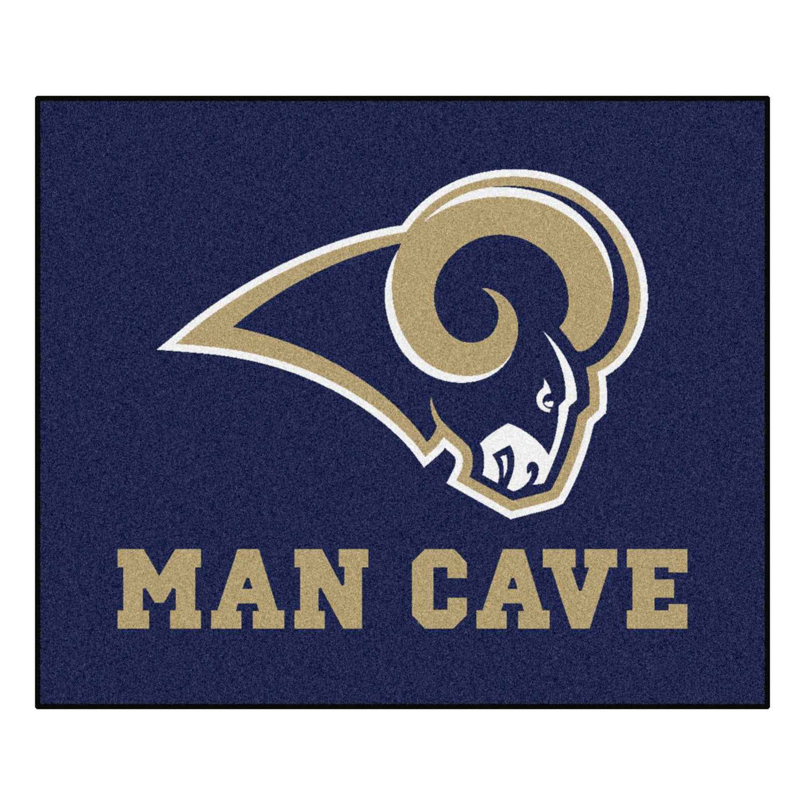 NFL - Los Angeles Rams Man Cave Tailgater Rug 5'x6' - Walmart.com