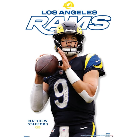 NFL Los Angeles Rams - Matthew Stafford Feature Series 26 Wall Poster, 14.725" x 22.375"