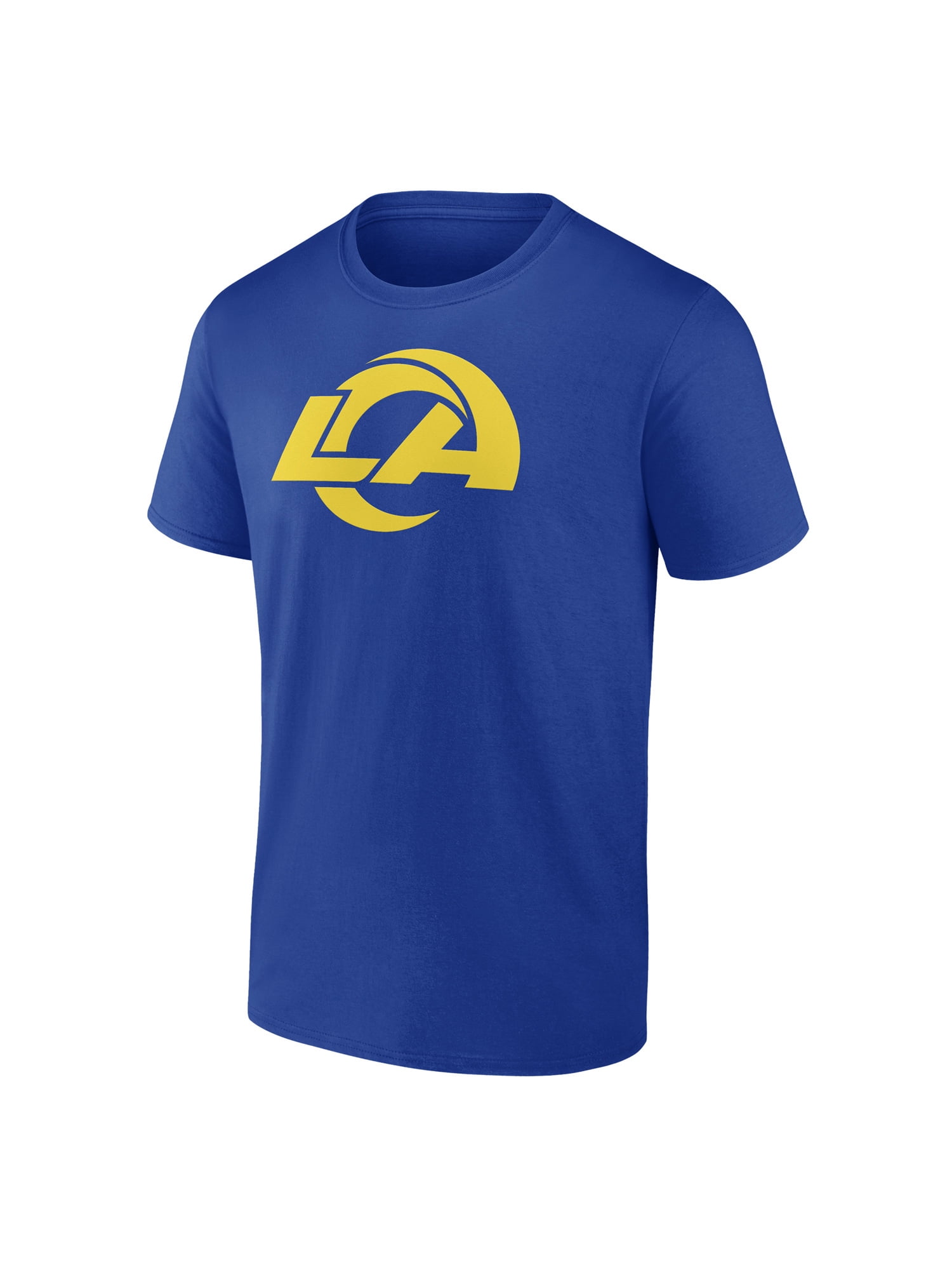 NFL Los Angeles Rams Men's Cotton Blue Short Sleeve T-Shirt