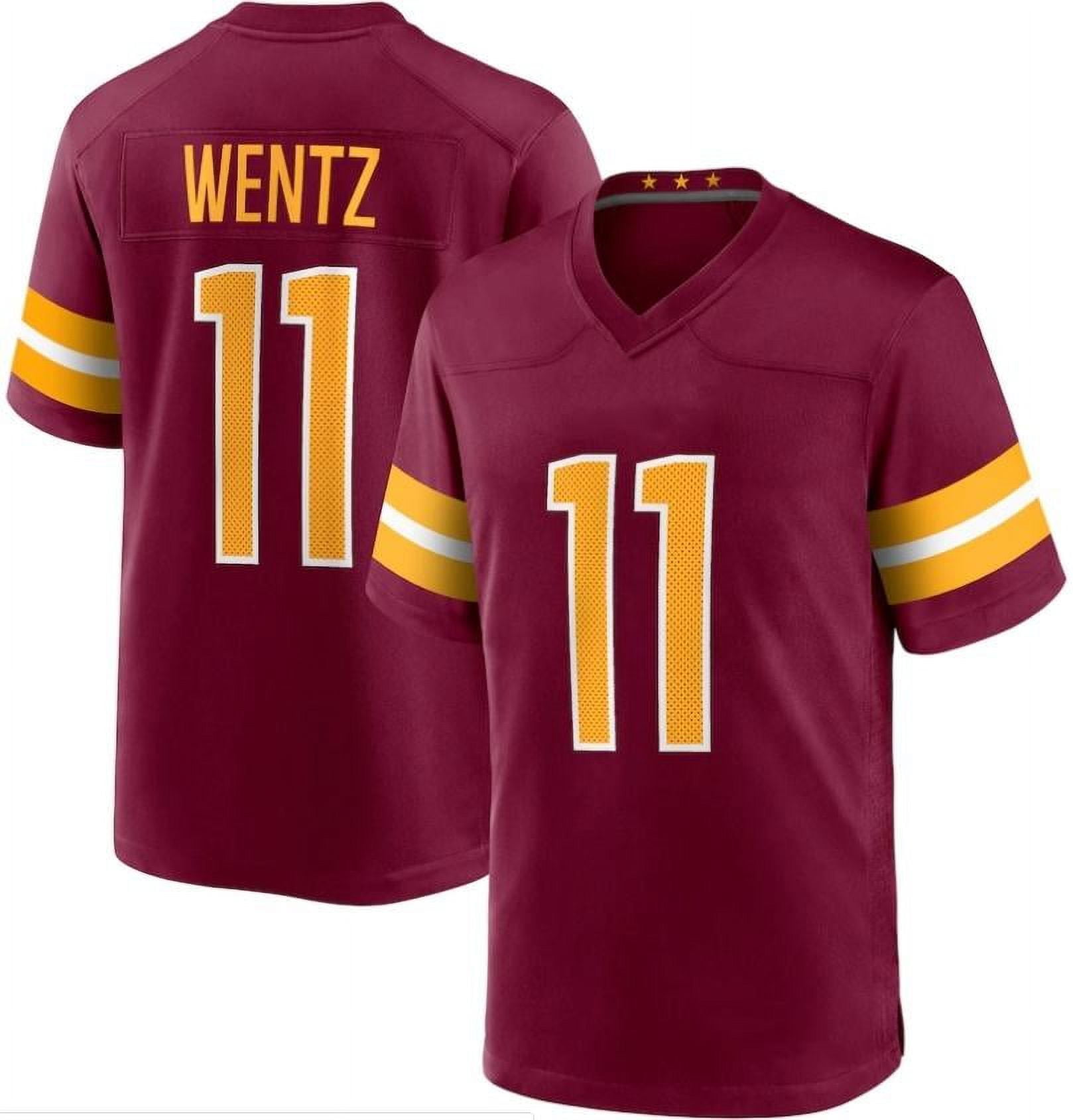 Carson wentz sales embroidered jersey