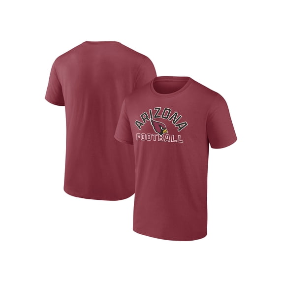NFL Men's Cotton Short Sleeve T-Shirt Arch Over Logo – All 32 Teams Available