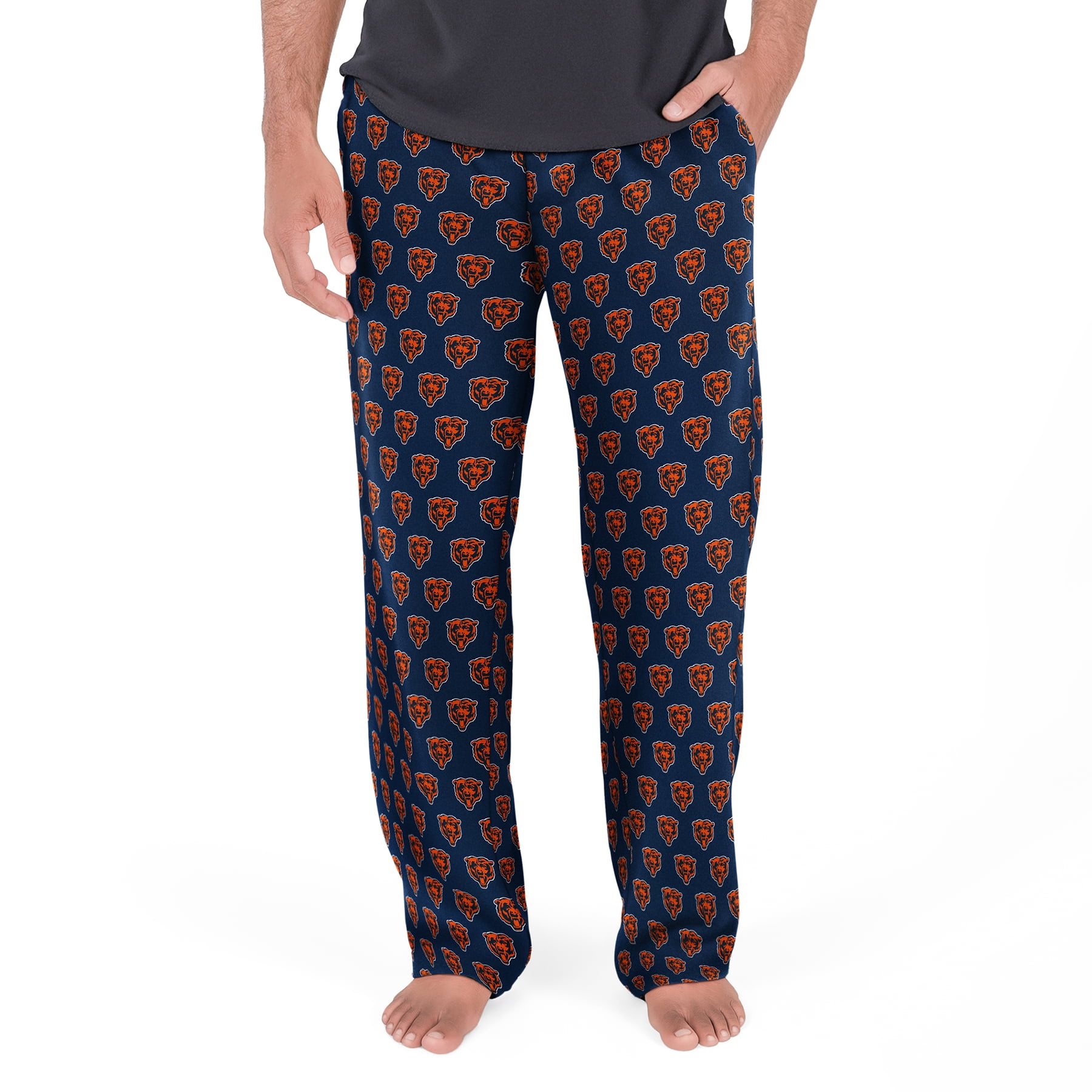NFL Mens Chicago Bears All Over Print Pajama Pants