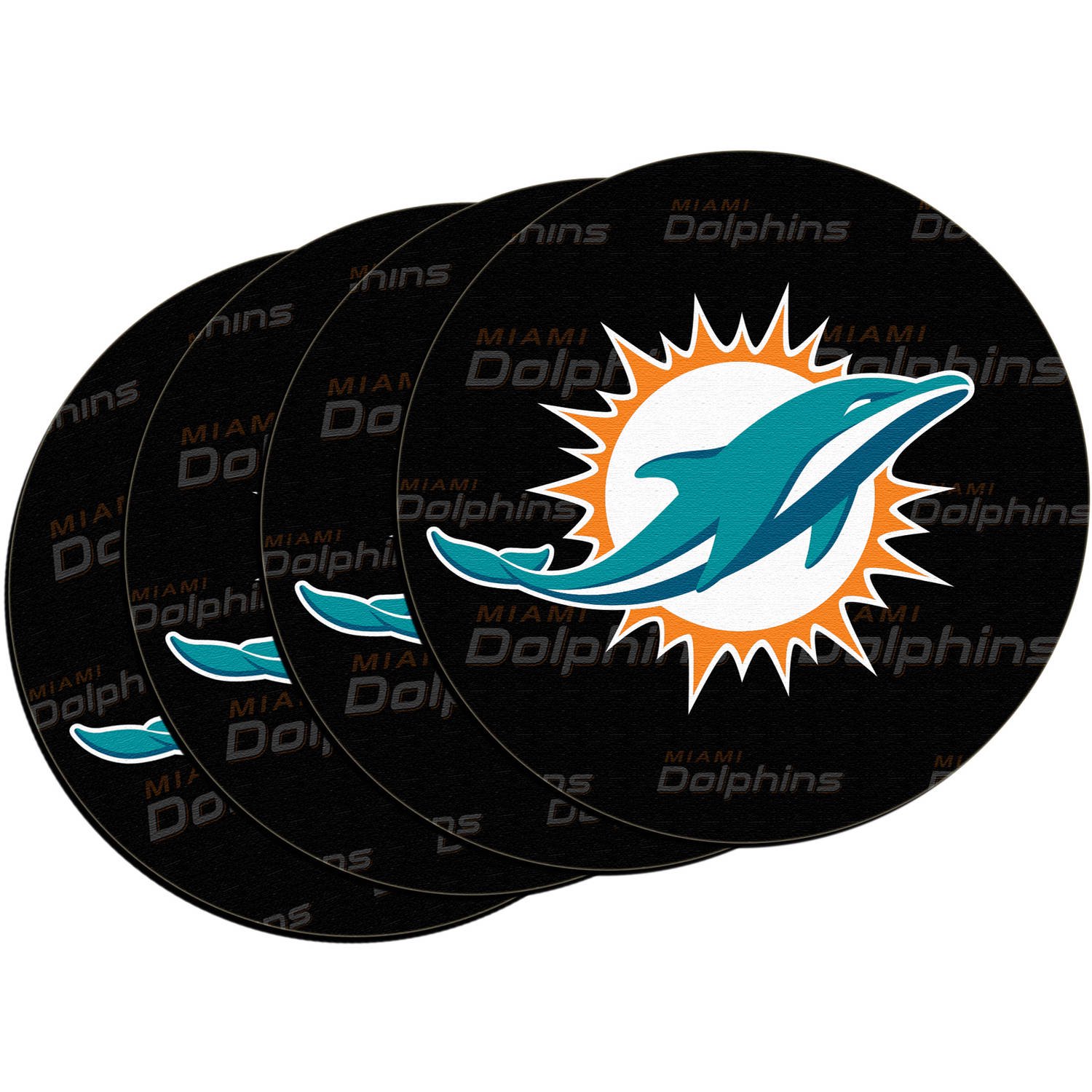 Tailgate Party Dolphin sticker 3-pack – Miami Supply Co.