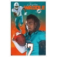 thumbnail image 1 of NFL Miami Dolphins - Jaylen Waddle 21 Wall Poster, 14.725" x 22.375", Framed, 1 of 3