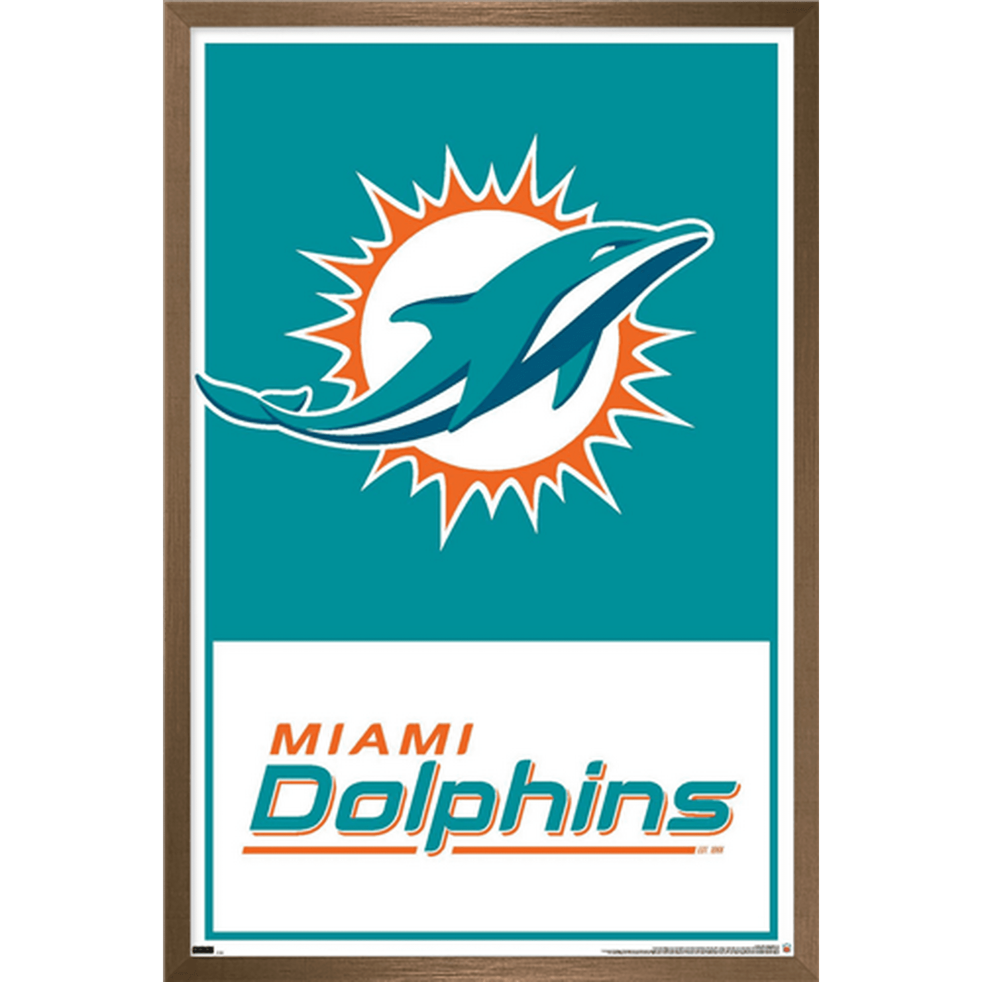 dolphins retro logo