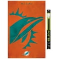 thumbnail image 1 of NFL Miami Dolphins - Logo 25 Wall Poster, 22.375" x 34", 1 of 5