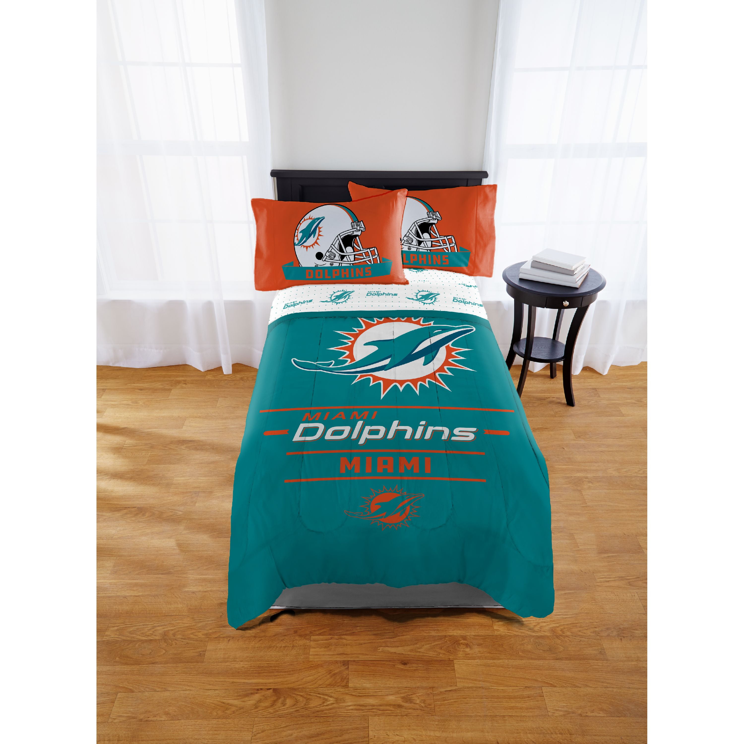 NFL Miami Dolphins Monument Twin Full Comforter