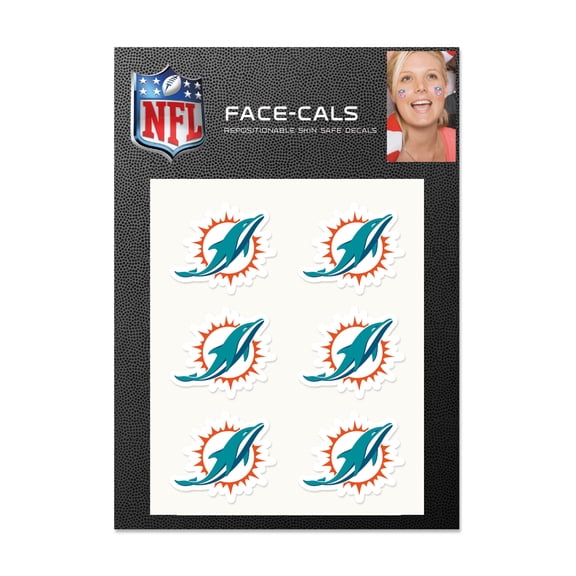 NFL Miami Dolphins Prime 3" x 5" Mini Face Cal