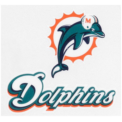 NFL Miami Dolphins Small Static Decal 
