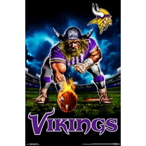 NFL Minnesota VIkings - 3 Point Stance 19 Poster
